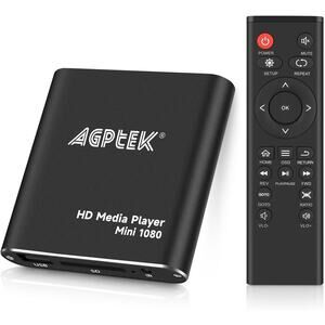 HDMI Media Player, Black Mini 1080p Full-HD Ultra HDMI Digital Media Player